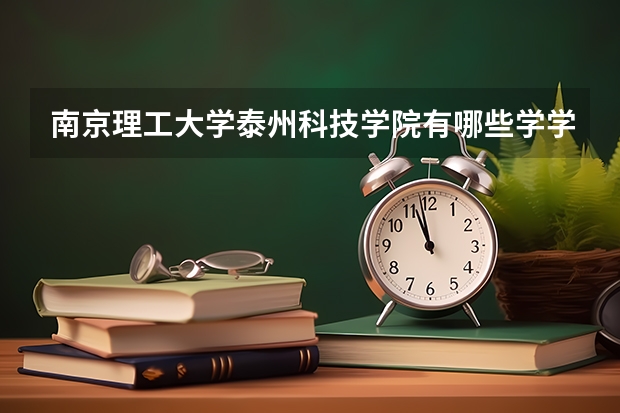 南京理工大学泰州科技学院有哪些学学院 南京理工大学泰州科技学院一年学费贵不贵