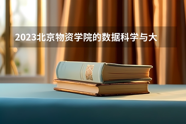 2023北京物资学院的数据科学与大数据技术专业分数线高不高 北京物资学院数据科学与大数据技术专业历年分数线参考表单