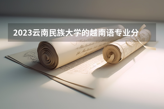 2023云南民族大学的越南语专业分数线高不高 云南民族大学越南语专业历年分数线参考表单